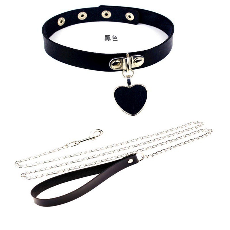 Fairy Love Heart Collar with Matching Blindfold — detail image 6