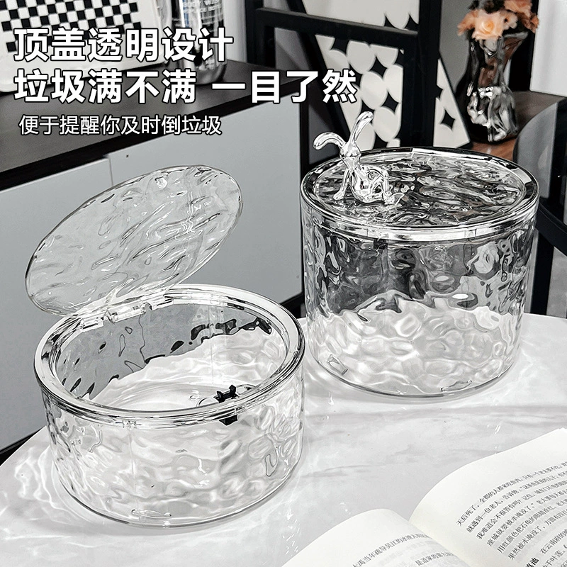 Высокое значение светло-роскошный спальня журнальный столик домашний стол мини-милый автомобиль хранения настольный прижимной стол маленький мусорный бак