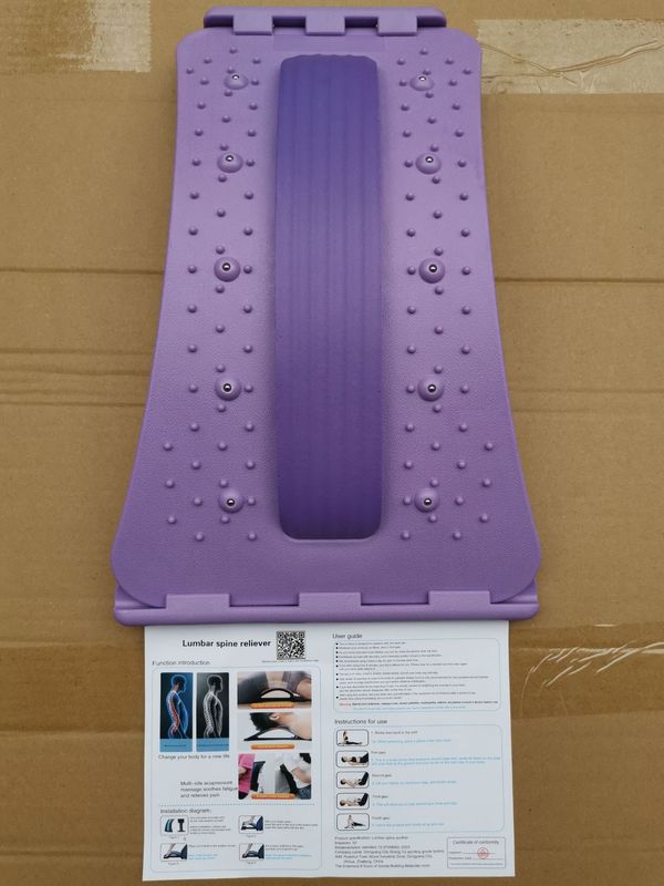 ヨガのアーチ形の腰椎の緩め器の腰のマッサージ器の牽引のストレッチ器の緩め器の睡眠は腰の矯正器をまっすぐに伸ばします。|undefined