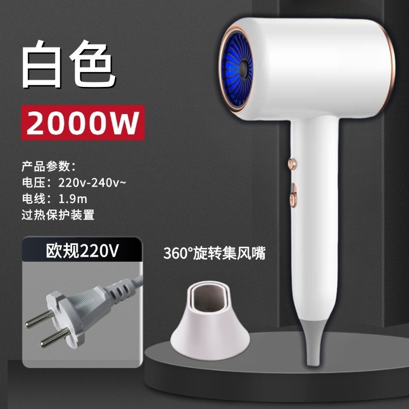 国境を越えたヘアドライヤー家庭用寮冷熱風マイナスイオンネット赤大出力ギャラリー電気ブローメーカー卸売り|undefined