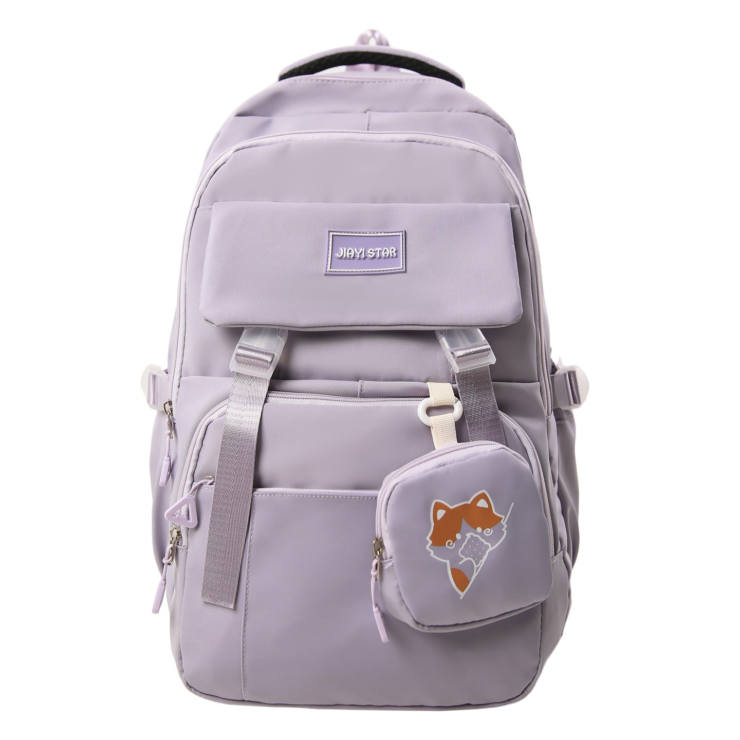 Mochila de estudiantes de secundaria de gran capacidad JIAYISTAR Jiayi nueva mochila de moda ligera y de alto valor en venta