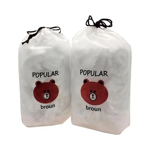Disposable fresh-keeping bag cover, bowl cover, elastic mouth plastic wrap cover, plastic bag cover, plastic bag cover, household use 100 pieces