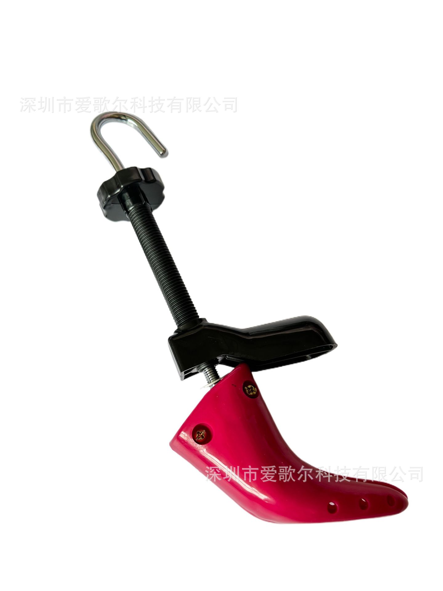 로즈 레드 하이힐 사이즈 34-41, 프리 지지대