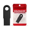 Long Double Circle - Matte Black