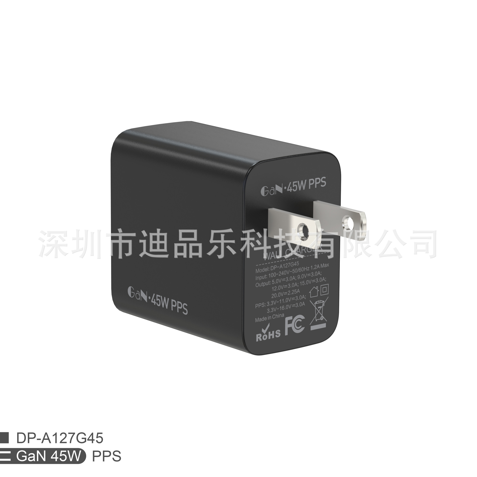 E-commerce new gallium nitride pd45w charger pps for Samsung charger US gauge fast charging head in stock wholesale