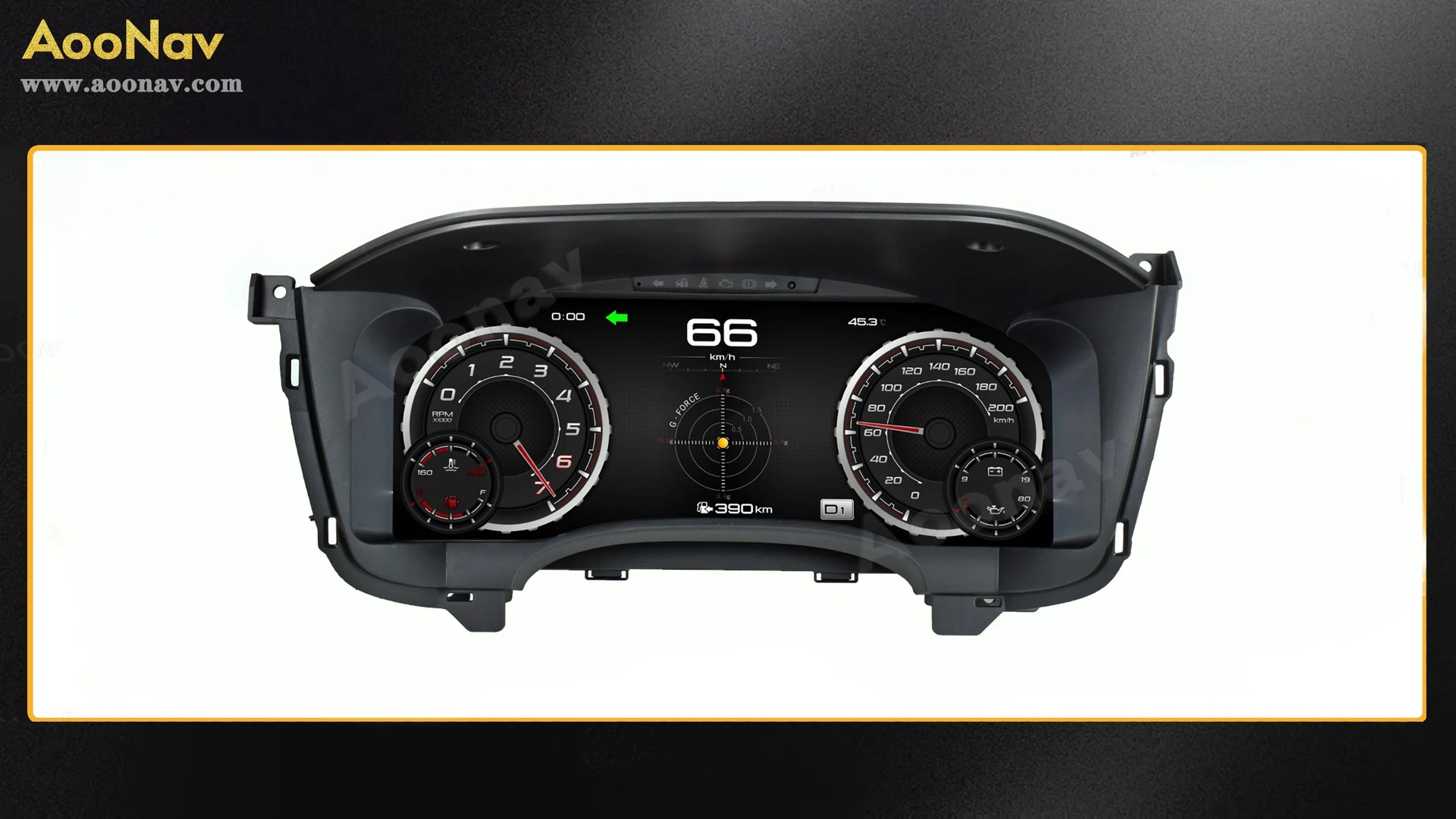 Suitable for Chevrolet Silverado Gmc Sierra 2007 - 2013 Digital Dashboard Oil Gauge Cluster