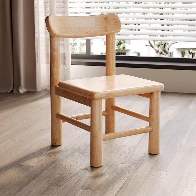 Silla pequeña de madera maciza taburete bajo para el hogar banco de respaldo de madera taburete para adultos fuerte y duradero nuevo taburete cuadrado chino para cambiar zapatos