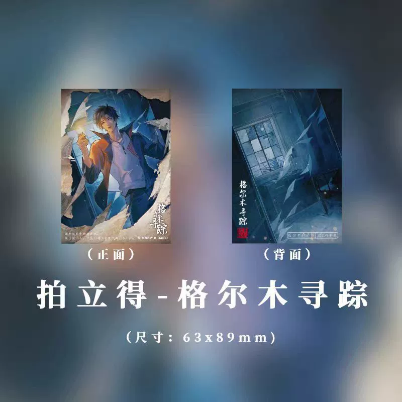 Блайнд-бокс коллекционный набор Tomb Raiders Notes — У Се (Wu Xie) 2025, полароиды и мерч