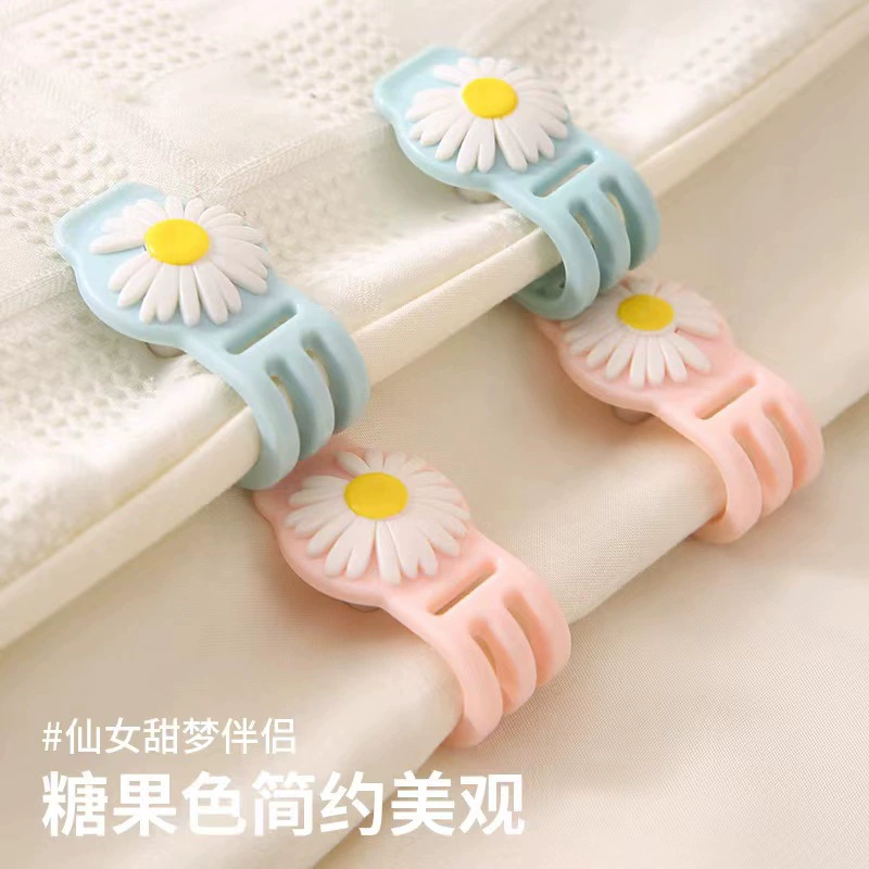 Фиксатор одеяла без иглы безопасное невидимое анти-беговое одеяло артефакт лист нескользящий зажим пододеяльник угловая пряжка