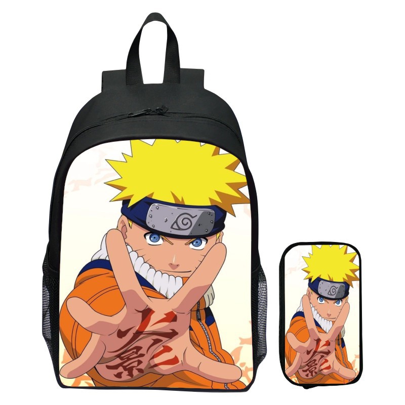 16-pulgadas 3D traje de niños mochila NARUTO estudiante de la escuela primaria mochila kindergarten niños y niñas mochila