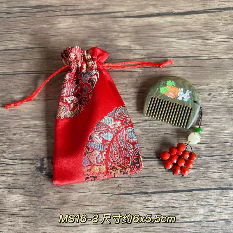 緑檀の小さな櫛、彩りを施した木製の櫛、携帯用ベビーカツラ、ウサギの漆芸櫛、漫画の子供用ギフト、卸売|undefined