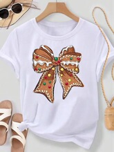 Merry Christmas Clothes Top Tees Holiday Printed Fashion New