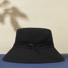 2024 Spring and Summer New Bucket Fisherman Hat Outdoor Sun Hat Tea Picking Sun Hat Women's Fishing Hat Sun Basin Hat