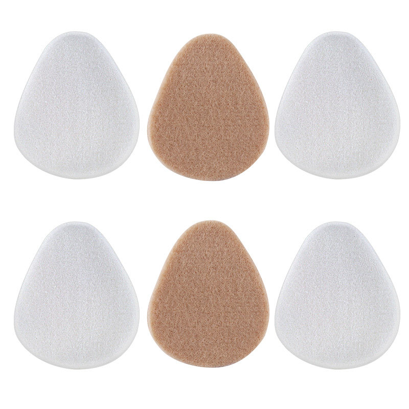 Half-size thicker insole cushion for women's summer high heels, front sole pad, half cushion silicone anti-pain anti-slip sandals