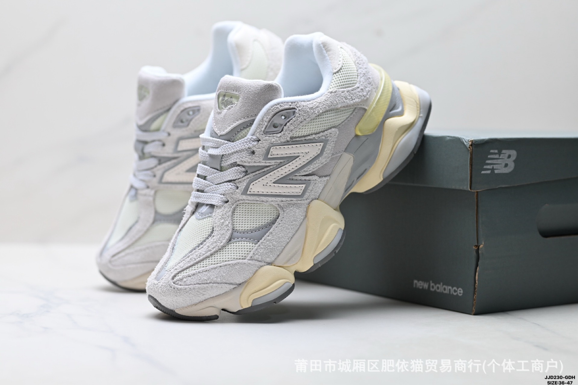 Comercio exterior nb9060 zapatos de papá New bailun Millennium Little Elephant pezuña zapatillas deportivas masculinas y femeninas red running 100 zapatos de correr