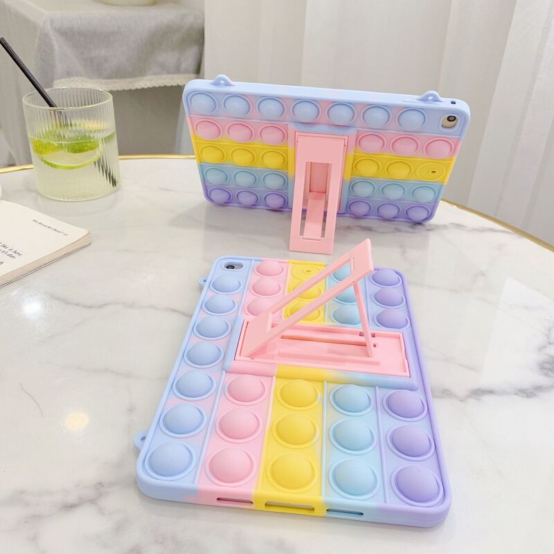 For Apple Rainbow Bubble Ipad10.9 10.2 Stand Ipad56 Samsung Tablet A9T500/t295S7 For Apple Rainbow Bubble Ipad10.9 10.2 Stand Ipad56 Samsung Tablet A9T500/t295S7