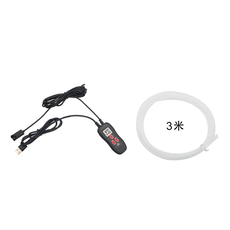 Qìchē – Panel (Dashboard) işıqlandırması Line Advanced Sound Control - y-style-colorful-app-one-drag-one-3-meter-fiber-y-style