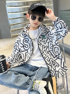 Children's Spring and Autumn Jacket Coat Men's and Women's Children's Wear New Baby's Rush Clothes Western Style Children's Wear Baby Coat 2023