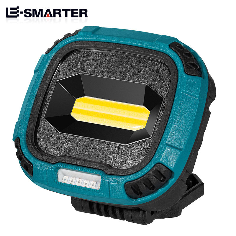 Transfronterizo nueva COB multifuncional portátil recargable luz de trabajo luz de emergencia mercado nocturno linterna portátil