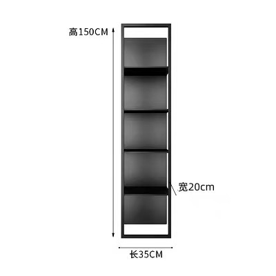 검정색의 4개 층 35*20*150