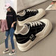2025 spring small white shoes new Korean style ins female students thick-soled height-increasing sports shoes casual street racket NK868