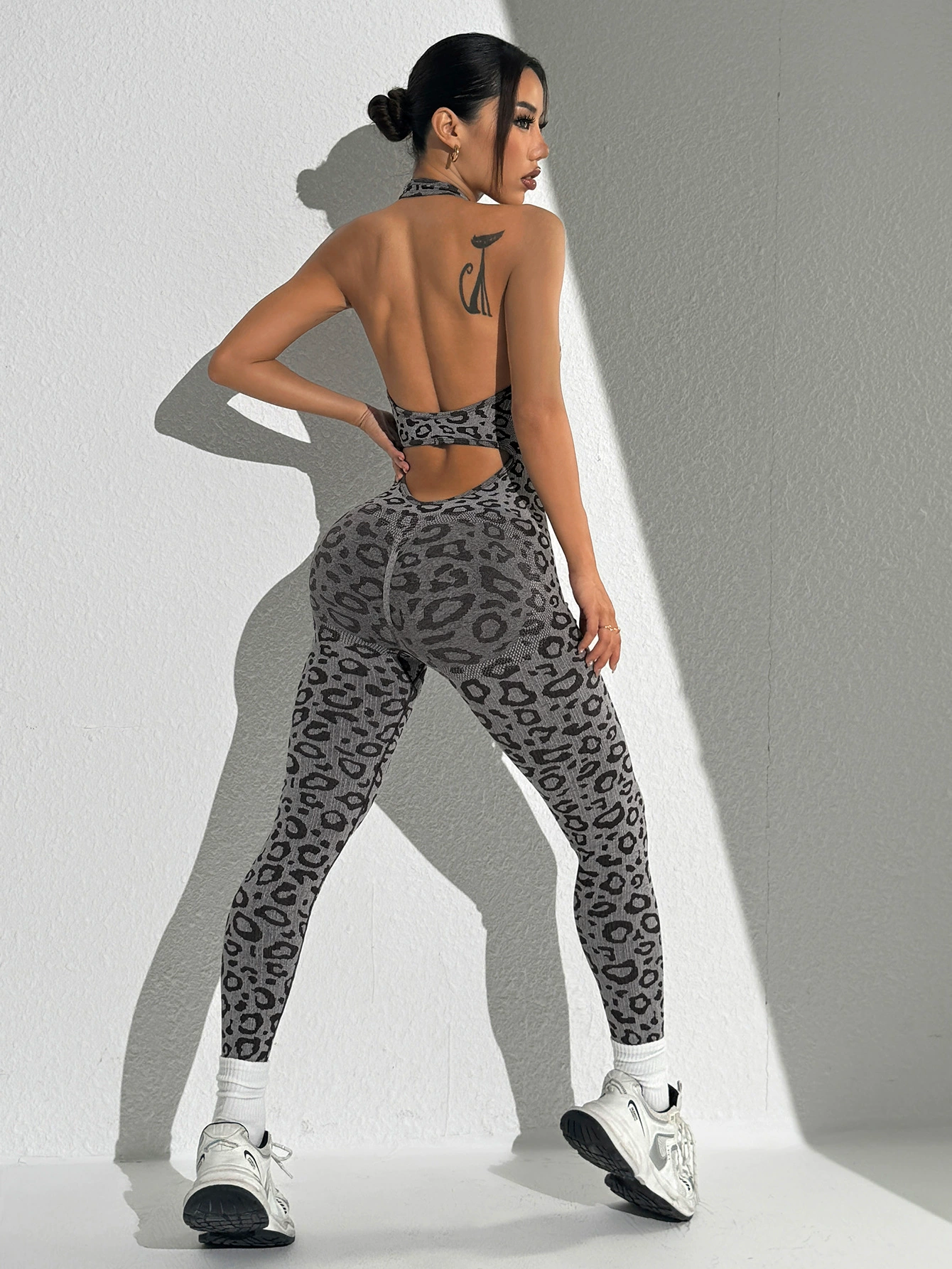 Комбинезон, сексуальное нижнее белье для коррекции формы бёдер, одежда для йоги, европейский стиль, плотный