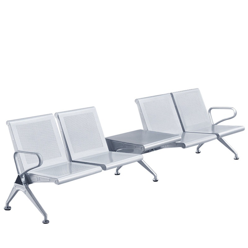 Yijiahao espesado laminado en frío tubo de triángulo de acero aeropuerto Silla de Banco silla trasera SILLA DE espera Silla de fila de acero BANCO DE espera