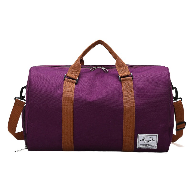 Fashion casual shoulder bag large capacity storage waist bag crossbody portable simple daily matching oxford cloth waterproof