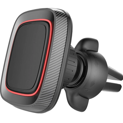 Cross-border creative navigation strong magnetic bracket multi-angle folding 720 rotating metal magnetic car mobile phone bracket