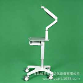 厂家供应金属医疗电脑台车 移动查房台车 医疗工作站台车小车