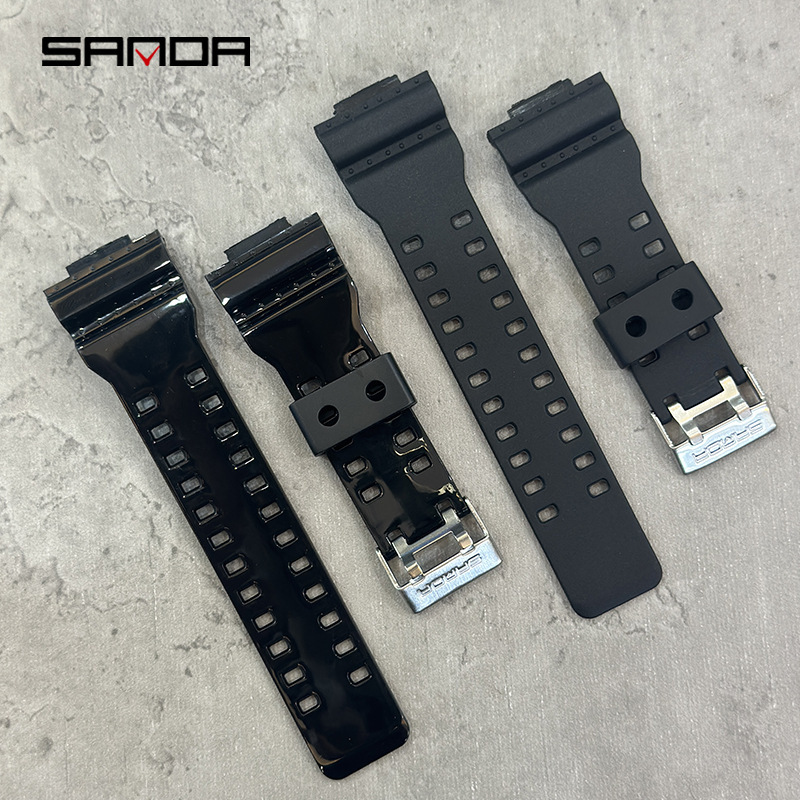 SANDA electronic watch original TPU strap accessories factory direct wholesale a variety of models 6052 strap SANDA electronic watch original TPU strap accessories factory direct wholesale a variety of models 6052 strap