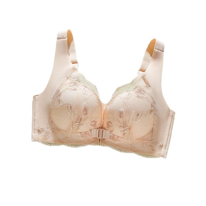 胸が小さい女性向けのフロントオープンバックル下着、プッシュアップ＆リフティングブラ、脇の下の胸を引き締め、垂れ防止、ノンワイヤー美背中下着|undefined