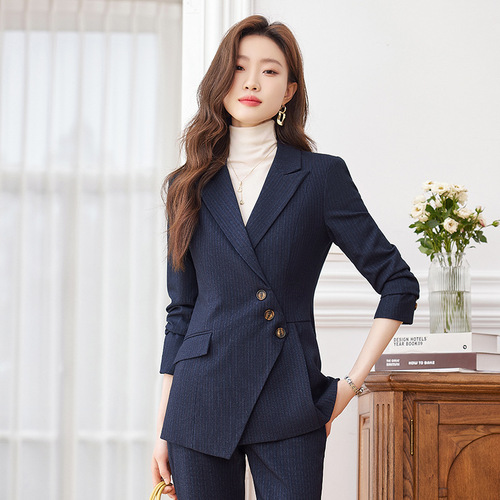 High-end suit suit for women 2023 new autumn fashion temperament high-end professional wear goddess style formal suit