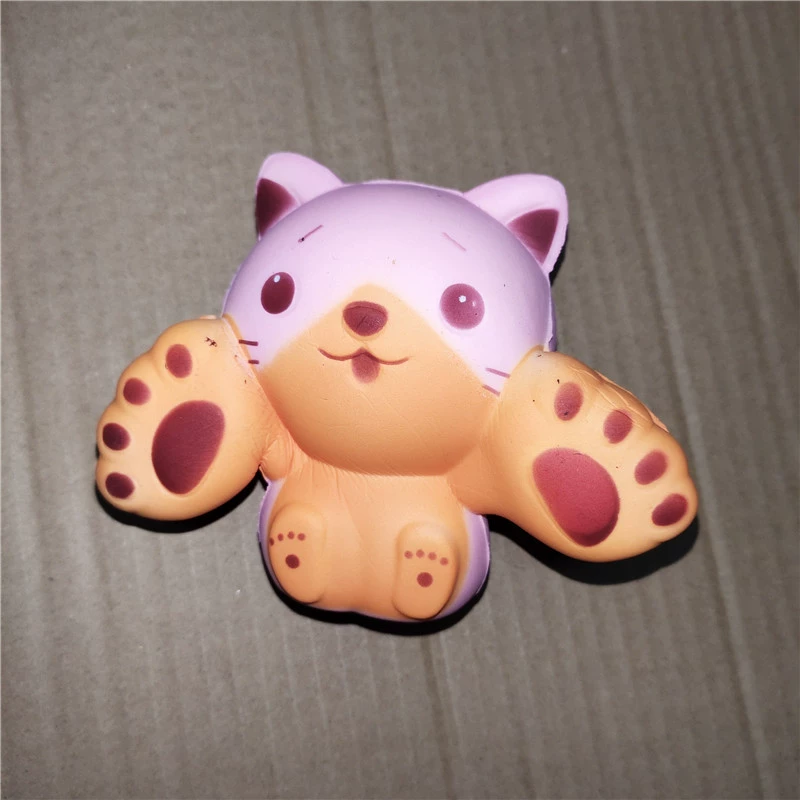 Polyurethane realistic toy, doll, anti-stress, cat
