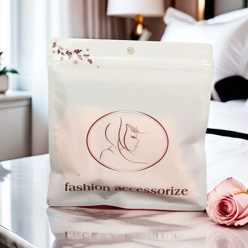 英文袜子包装袋丝袜自封袋内裤短裤裹胸袋子口罩袋口水巾内衣包装