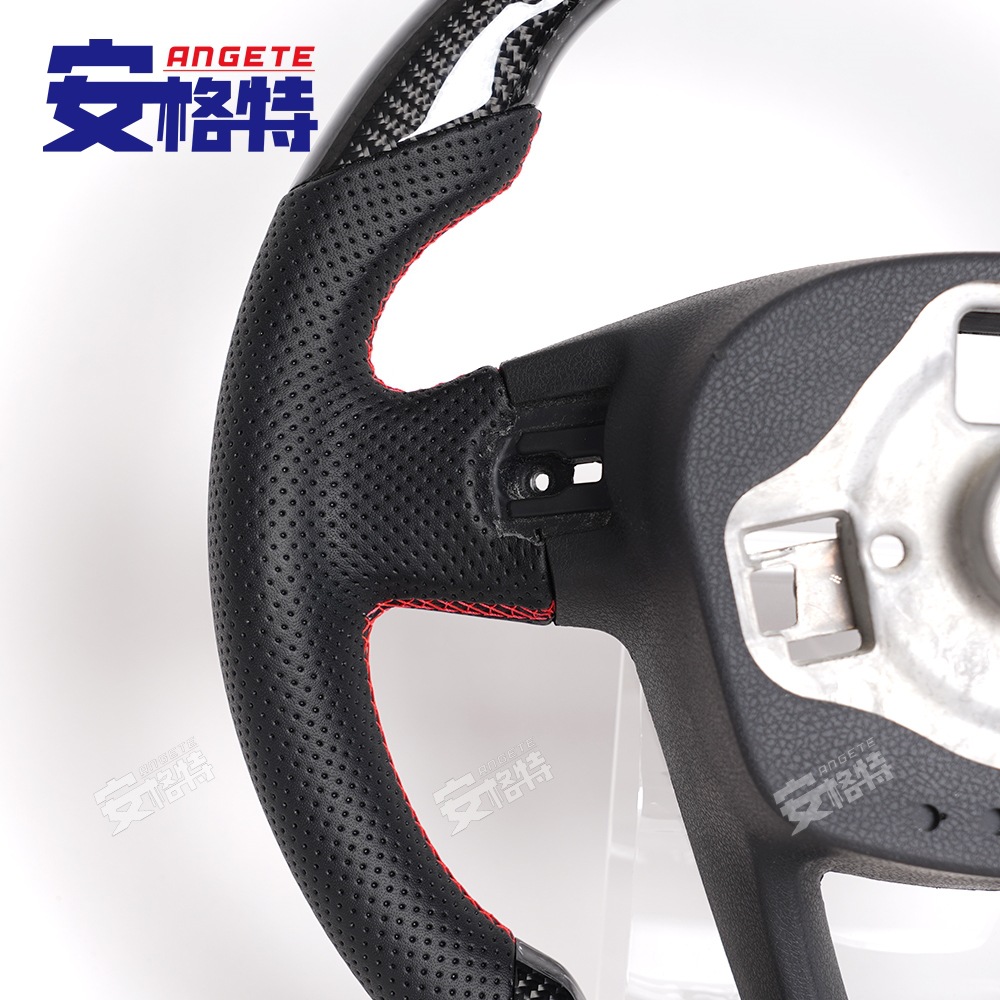 Suitable for Seat/Leon/Ibiza Cupra Real Carbon Fiber Steering Wheel Car Steering Wheel