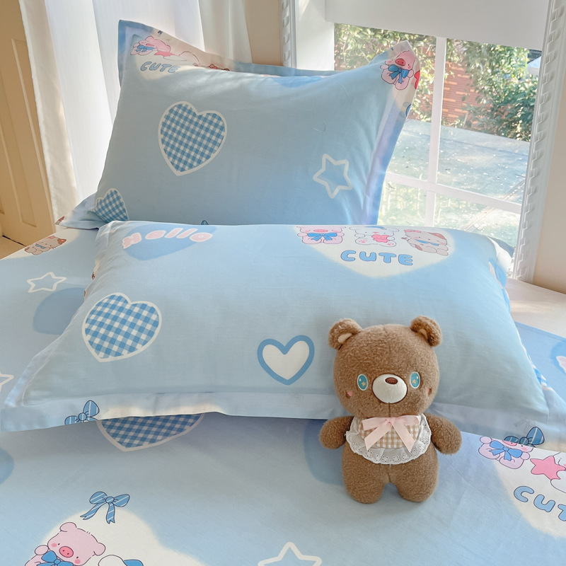 Funda de almohada de algodón Un par de fundas de almohada de algodón puro 48x74 Funda interior de núcleo de almohada para niños domésticos individuales 2025 Nuevo estilo