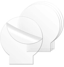 跨境专供！亚克力板透明铸造LED灯底座塑料玻璃板DIY展示项目心形