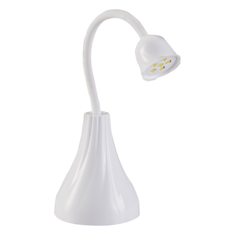 Lámpara de Uñas con Diseño de Rosa, Estilo Japonés, Recargable, Fototerapia, Portátil, Especial para Salón de Uñas, Lámpara de Curado de Gel para Esmalte de Uñas