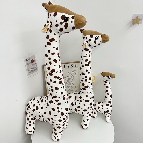 Giraffe doll pillow, baby newborn sleeping pillow, soothing sleeping pillow and leg clamping tool
