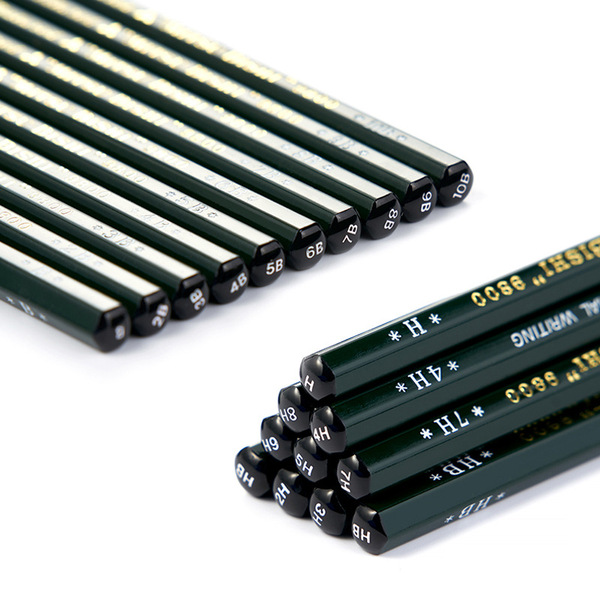 Japan UNI Mitsubishi 9800 Sketch Pencil Student Examination Write…