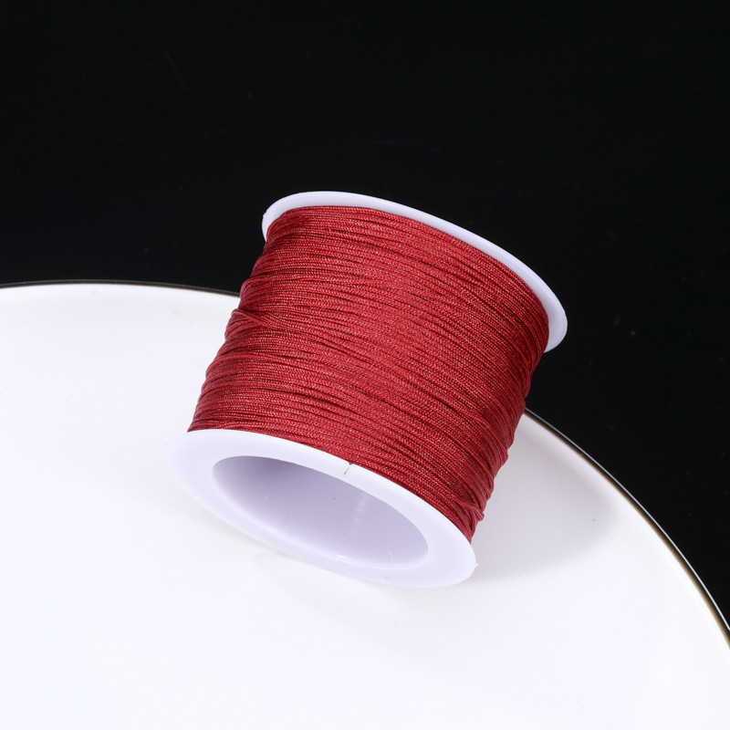 72옥사 와인색 [0.8mm * 50m 길이]