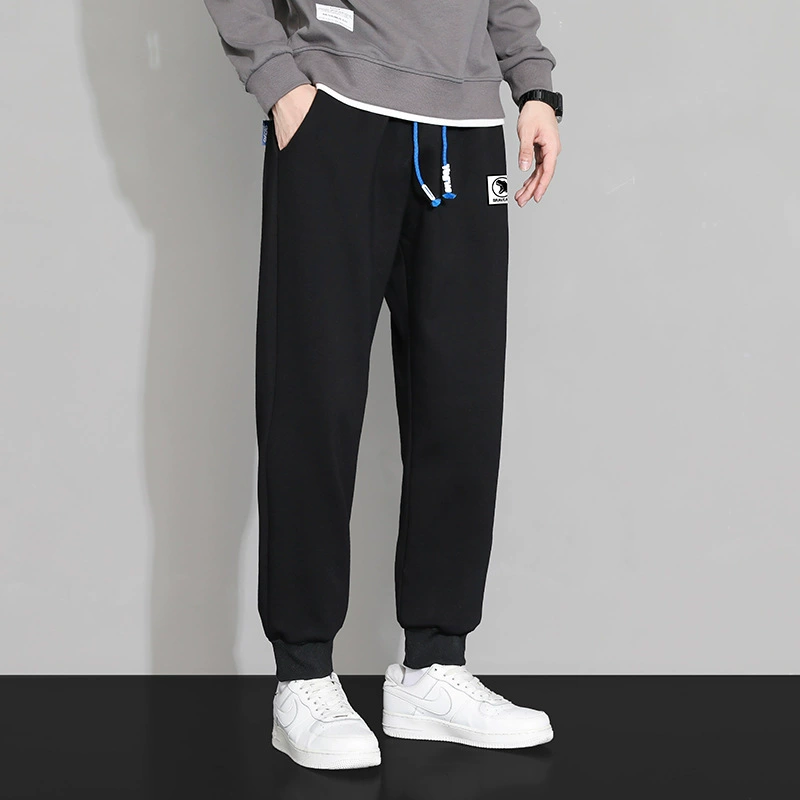 Мужские новые модные брендовые спортивные повседневные брюки