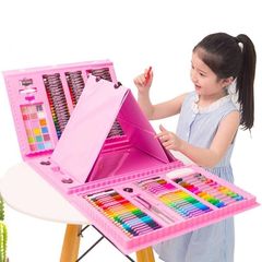 Watercolor Pen Set for Kids 12 Colors 36 Colors 150-Piece Set June 1st Drawing Pens Art Learning Tools Cross-Border Wholesale