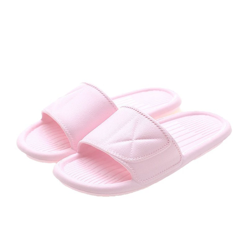 Summer non-slip slippers for bath, for beloved, soft sole