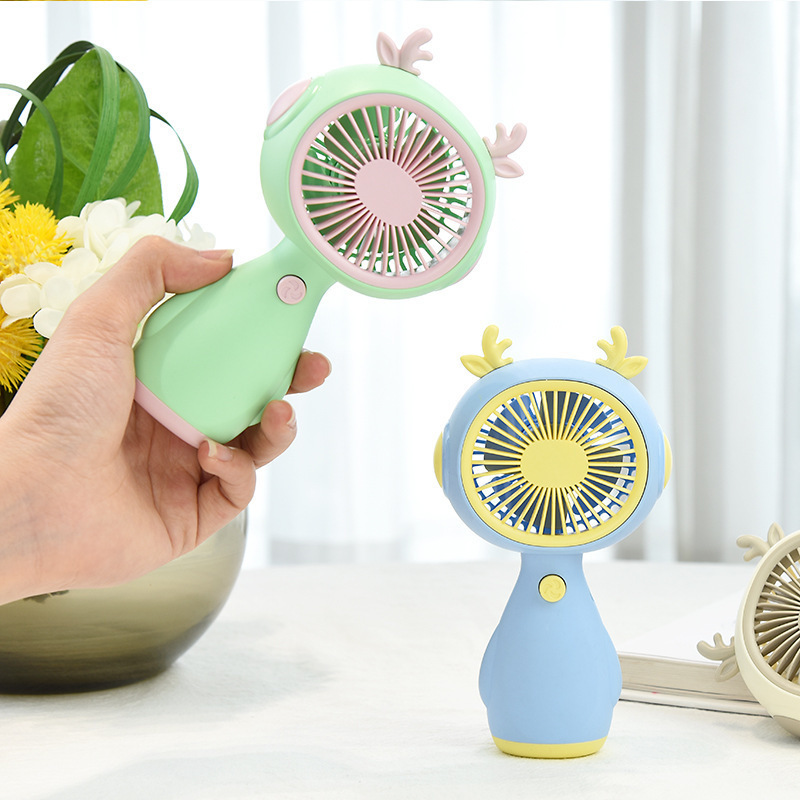 創造的な新型ミニ子供用手持ち扇風機、学生向けポータブルUSB充電式扇風機|undefined