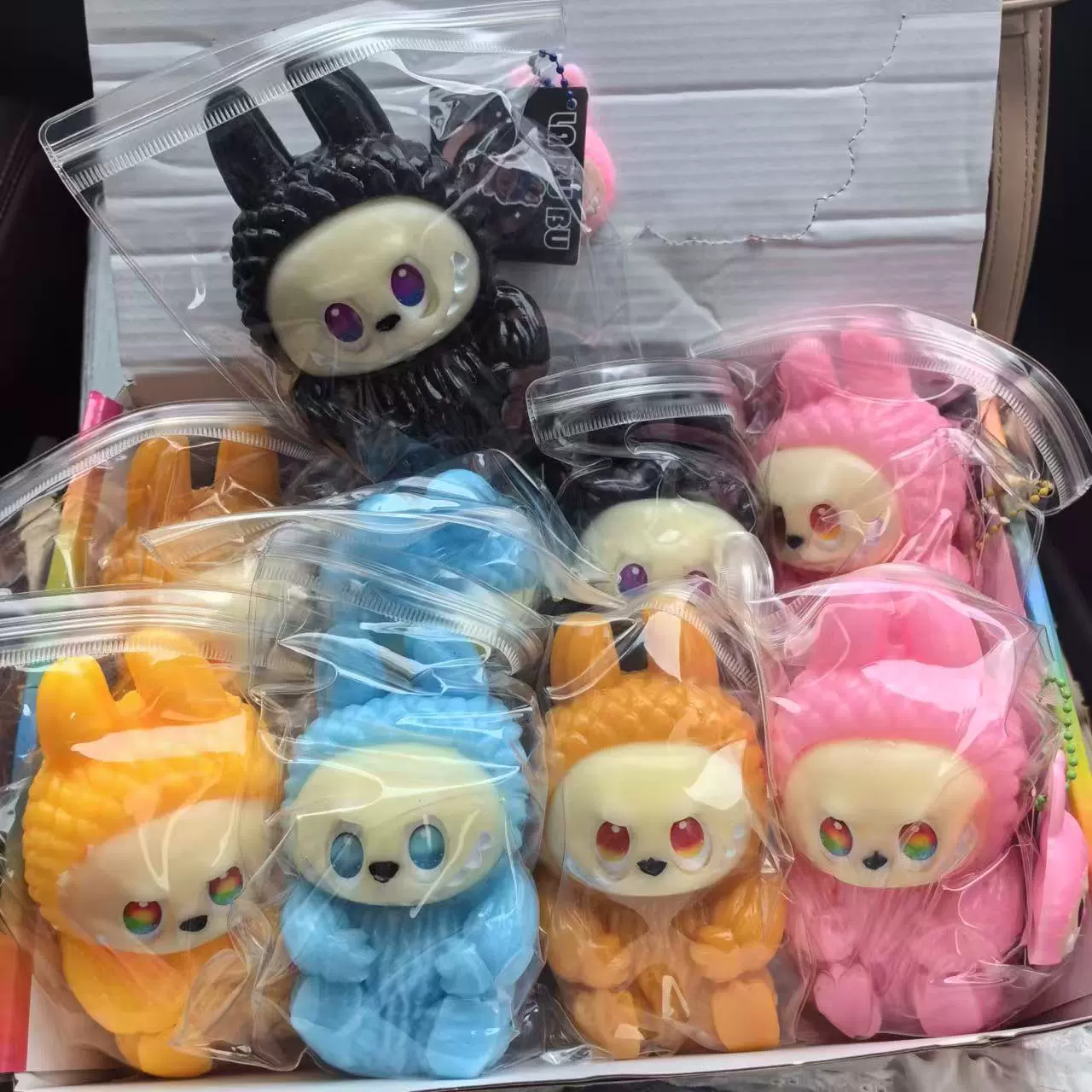 Слайм, заколки для волос в виде мультфильма, игрушка, антистресс