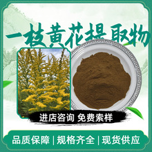 一枝黄花提取物 一枝黄花粉 一枝黄花多糖水溶性精细粉末现货包邮