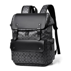 New Double Shoulder Bag, Large Capacity Multi-functional Laptop Bag, Student School Bag, Cross-border Supply Source 3012#