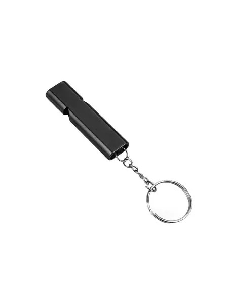 Outdoor Mountaineering Wilderness Survival Whistle, Aluminum Alloy Metal Dual-Hole High-Frequency High-Pitched Whistle, Wholesale Portable